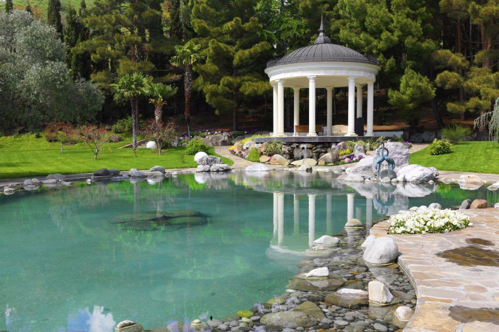 Kerti tó és sziklakert - 1