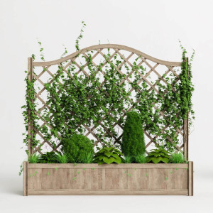 Növény támogató rács